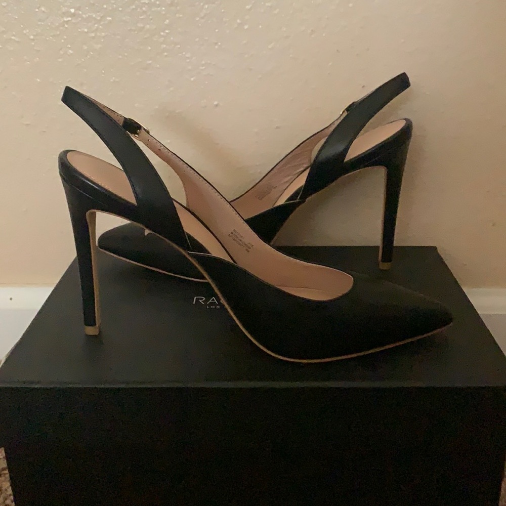 NIB Rachel Zoe Melrose Black Pump Size 8